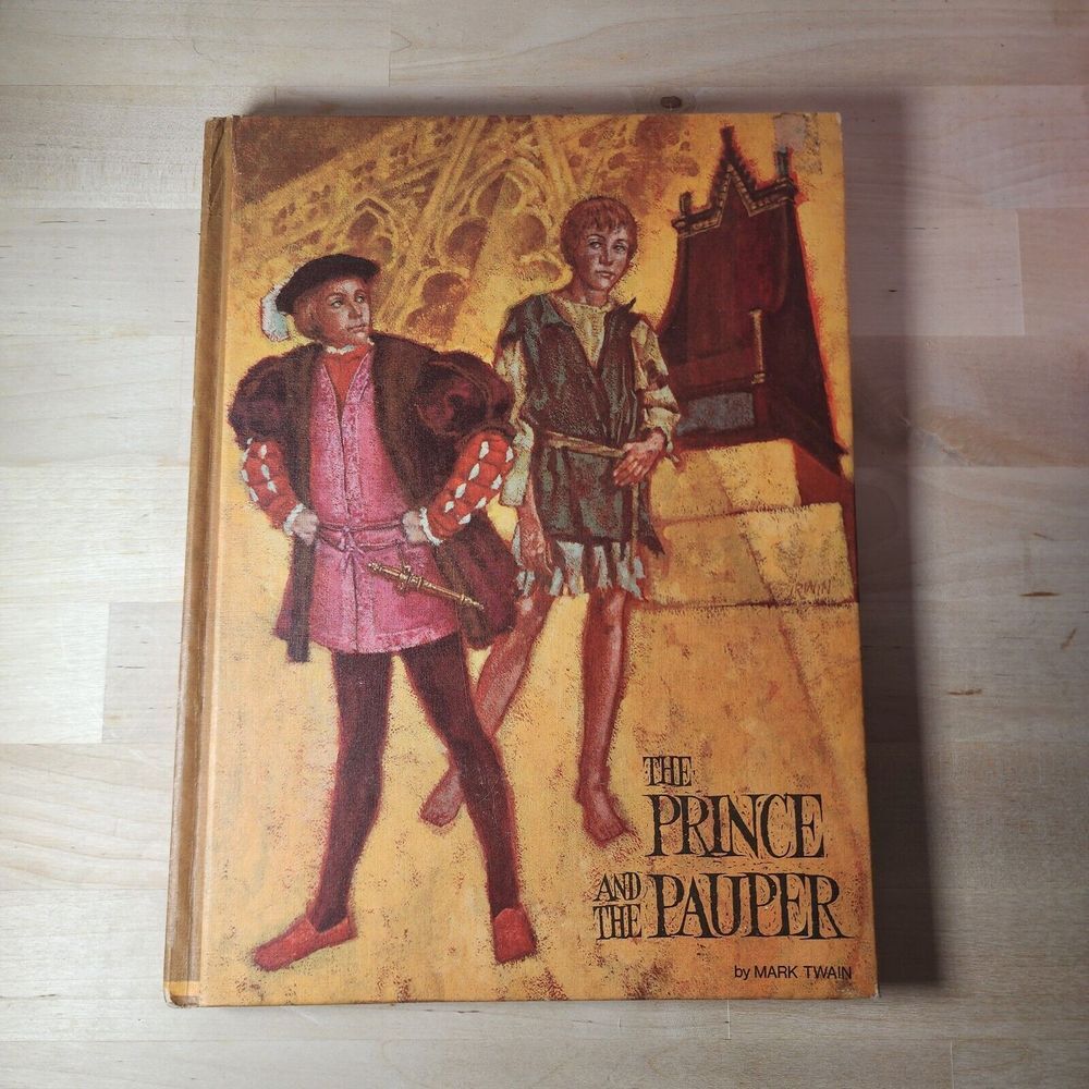 Mark Twain's The Prince And The Pauper  Illustrated By Irwin - RARE & Great Cond